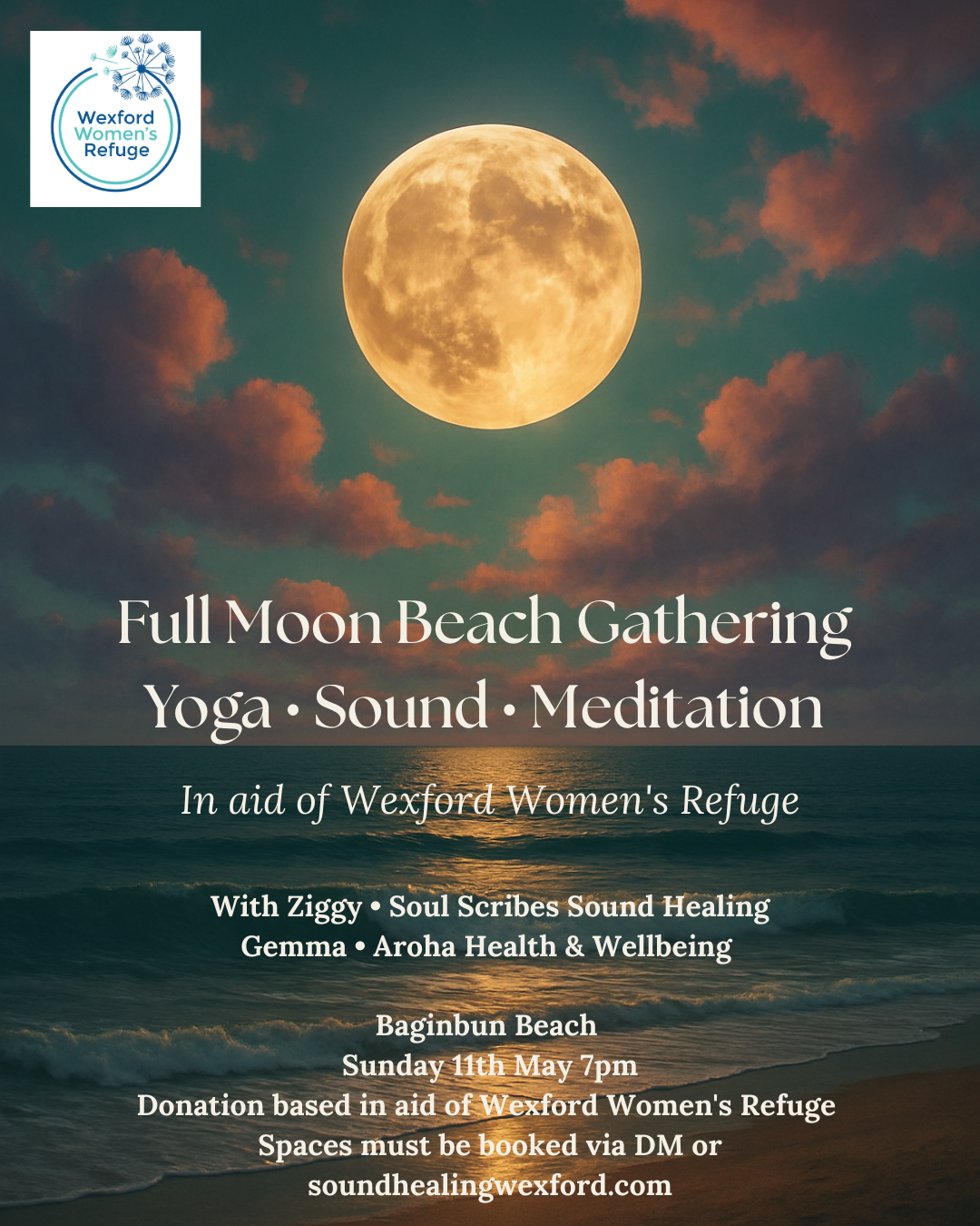 Full Moon Gathering Yoga Meditation Sound Bath